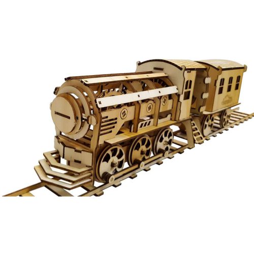 پازل سه بعدی چوبی برتاریو مدل لوکوموتیو