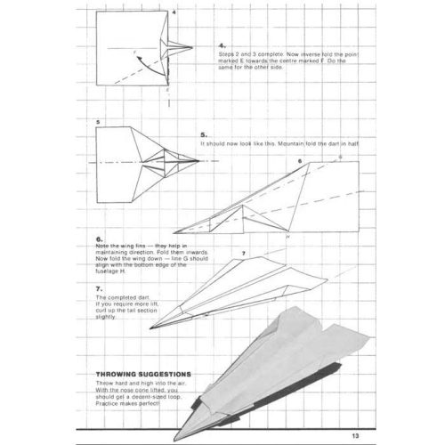 ساخت هواپیمای کاغذی پیشرفته