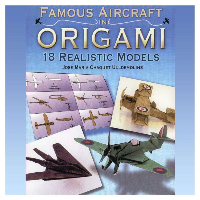 هواپیمای معروف در اوریگامی