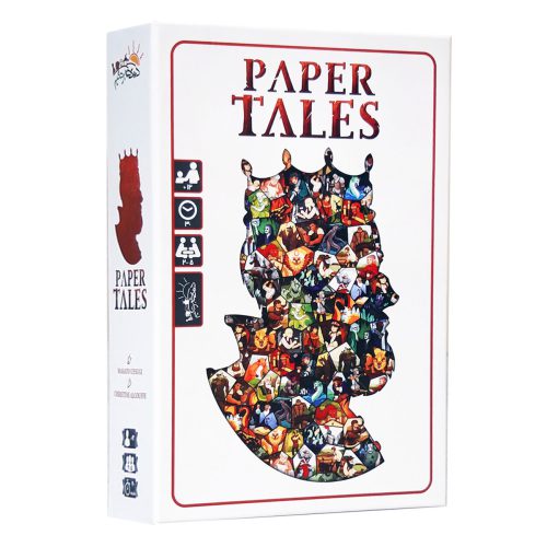 بسته بندی بازی فکری قصه های کاغذی (PAPER TALES)